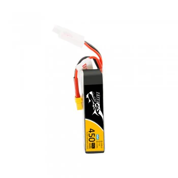 Tattu 450mAh 7.6V High Voltage 95C 2S1P Lipo Battery Pack with XT30 Plug - Long Pack - Image 3