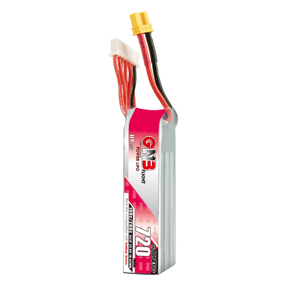 Gaoneng GNB 6S 720MAH 100C HV Li-Po Battery - XT30 - Image 3