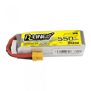 Tattu R-Line 550mAh 11.1V 95C 3S1P Lipo Battery Pack with XT30 Plug - Image 5